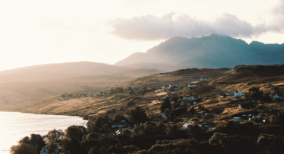 Widok na szkocką wyspę Skye