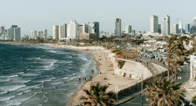 Widok na Tel Awiw